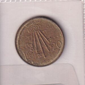 SAN MARINO UNC 20 LIRÓW ROK 1979