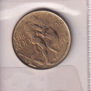 SAN MARINO UNC 200 LIRÓW ROK 1979