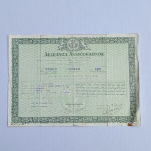 POPULARNA POLISA UBEZPIECZENIOWA SOCIETE PER AZIONI ALLEANZA ASSICURAZIONI OBLI-11