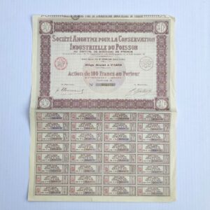 AKCJA SOCIETE ANONYME POUR LA CONSERVATION INDUSTRIELLE DU POISSON  OBLI-06