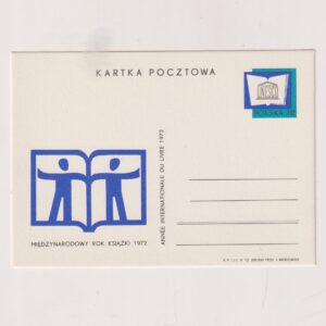Fi 529 całostka pocztowa Cp Międzynarodowy Rok Książki