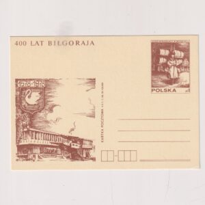 Fi 704 całostka pocztowa Cp 400-lecie Biłgoraja