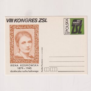 Fi 778 całostka pocztowa Cp VIII Kongres ZSL
