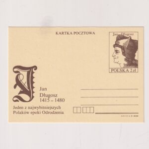 Fi 774 całostka pocztowa Cp 500 rocznica śmierci J.Długosza