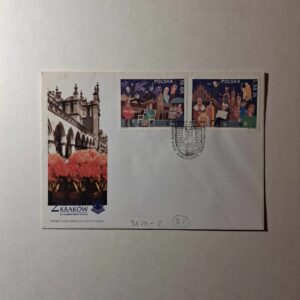 Fi 3677 - 3678 FDC Kraków - Europejskie Miasto Kultury roku 2000. r. 2000