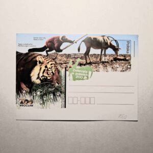 Fi 1560 całostka pocztowa Cp Zwierzęta w polskich ZOO