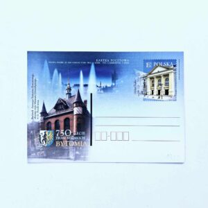 Fi 1332 całostka pocztowa Cp 750 lecie praw miejskich Bytomia