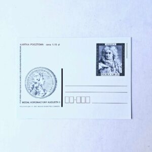 Fi 1294 całostka pocztowa Cp poczet Królów polskich