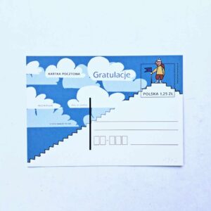 Fi 1337 całostka pocztowa Cp Kartka gratulacyjna