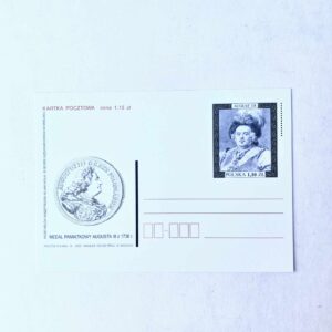 Fi 1295 całostka pocztowa Cp poczet Królów polskich