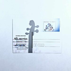 Fi 1381 całostka pocztowa Cp Festiwale muzyczne