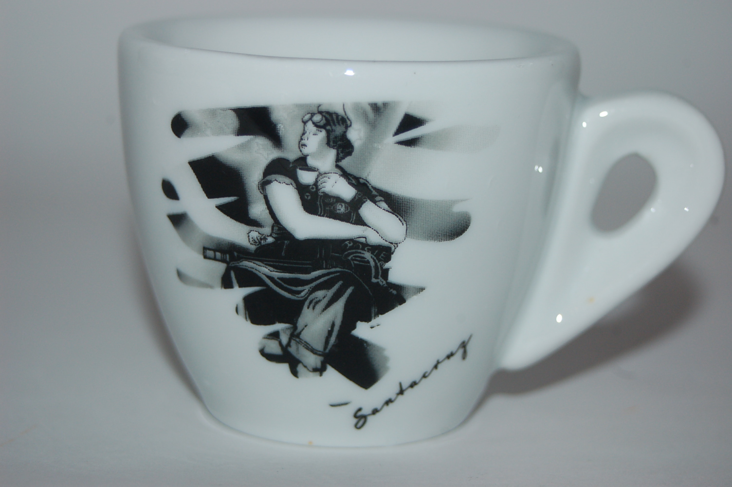 Filiżanka do espresso SANTACRUZ Z TALERZYKIEM FU82