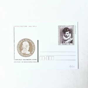 Fi 1241 całostka pocztowa Cp Poczet królów polskich