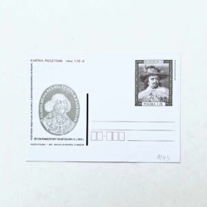 Fi 1243 całostka pocztowa Cp Poczet królów polskich