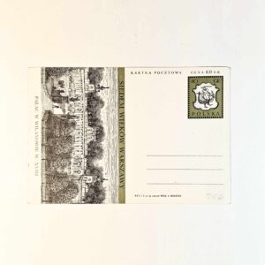 Fi 266 całostka pocztowa Cp 700 - lecie Warszawy