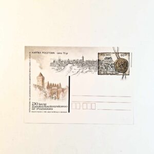 Fi 1210 całostka pocztowa Cp 750 lat Zamku Królewskiego w Poznaniu