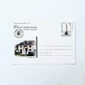 Fi 1271 całostka pocztowa Cp 10-lecia Radia Maryja