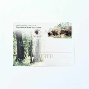 Fi 1260 całostka pocztowa Cp Białowieski Park Narodowy