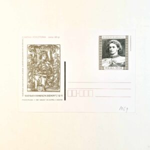 Fi 1169 całostka pocztowa Cp Poczet królów Polski