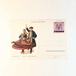 Fi 240 d całostka pocztowa Cp 15-lecie zespołu Mazowsze