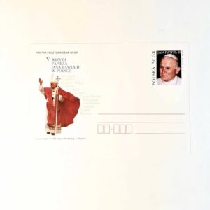 Fi 1145 całostka pocztowa Cp V wizyta Jana Pawła II w Polsce