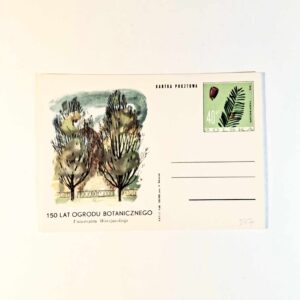 Fi 377 całostka pocztowa Cp 150-lecie Ogrodu Botanicznego