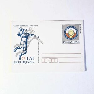 Fi 1044 całostka pocztowa Cp 75 lat piłki ręcznej w Polsce