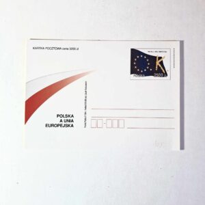 Fi 1081 całostka pocztowa Cp Polska a Unia Europejska