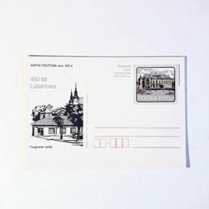 Fi 1043 całostka pocztowa Cp 450 lat Lubartowa