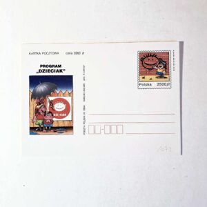 Fi 1077 całostka pocztowa Cp Program Dzieciak