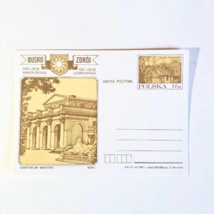 Fi 960 całostka pocztowa Cp 700-lecie Buska Zdroju