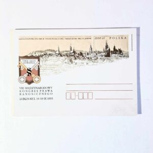 Fi 1053 całostka pocztowa Cp Międzynarodowy Kongres...