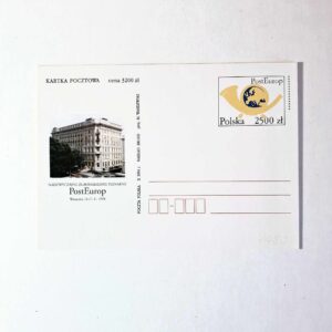 Fi 1080 całostka pocztowa Cp Nadzwyczajne Zgromadzenie Post Europ