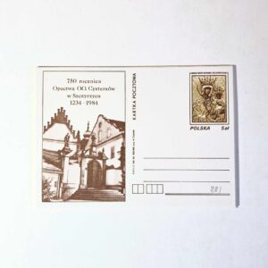 Fi 881 całostka pocztowa Cp 750 lat opactwa......