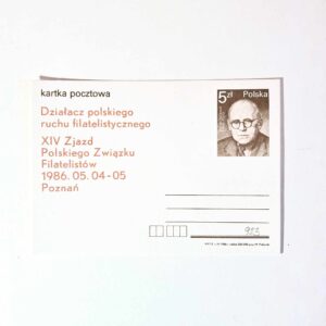 Fi 923 całostka pocztowa Cp Działacze polskiego ruchu filatelistycznego
