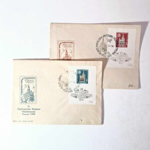 Fi 785 - 5 bloki 14 i 15 koperty FDC VI Ogólnopolska Wystawa Filatelistyczna bloki