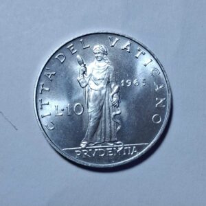 WATYKAN 10 LIRÓW 1965 - WAT 65/10