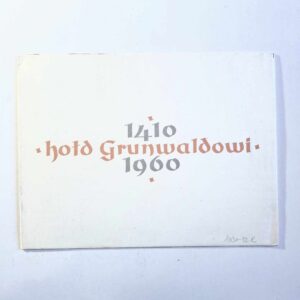 Fi 1030 - 32 K karnet FDC 550. rocznica bitwy pod Grunwaldem karnet