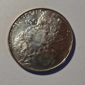 WATYKAN 100 LIRÓW 1966 - WAT 66/100