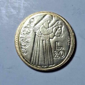 WATYKAN 20 LIRÓW 75 Anno Santo - WAT 75/AS/20