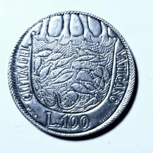 WATYKAN 100 LIRÓW 75 Anno Santo - WAT 75/AS/100