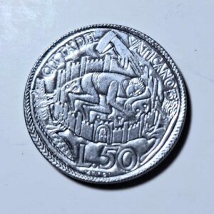 WATYKAN 50 LIRÓW 75 Anno Santo - WAT 75/AS/50