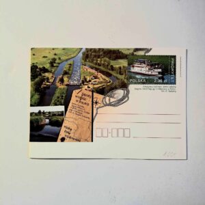 Fi 1665 całostka pocztowa Cp Drogi wodne w Polsce