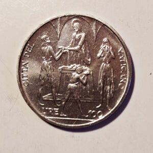 WATYKAN 100 LIRÓW 67 - WAT 67/100