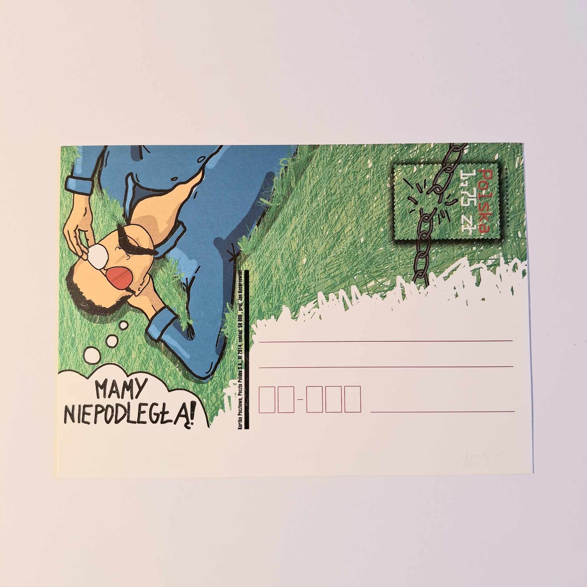 Fi 1695 całostka pocztowa Cp. Mamy Niepodległą.