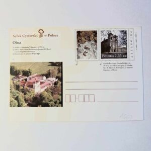 Fi 1669 całostka pocztowa Cp. Szlak Cysterski...