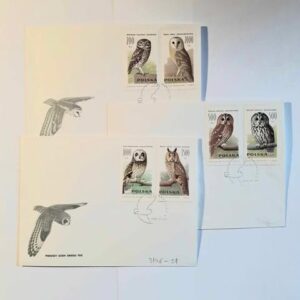 Fi 3146 - 3151 koperta FDC Sowy