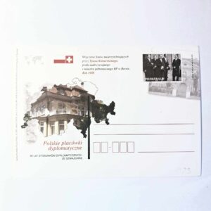 Fi 1523 całostka pocztowa Cp Polskie placówki dyplomatyczne