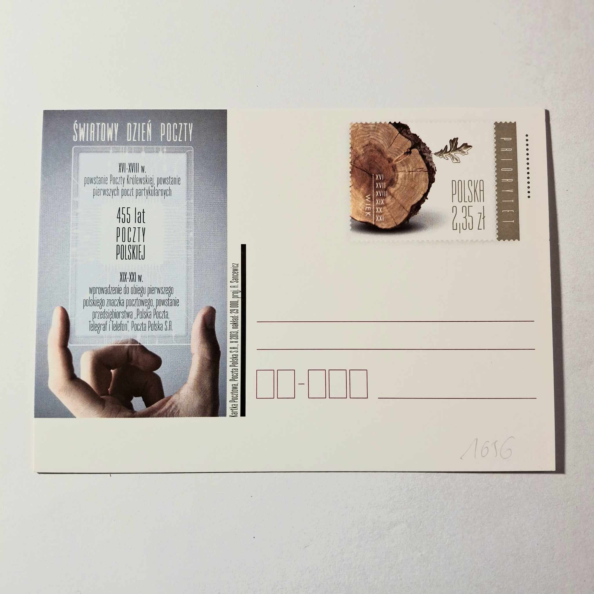 Fi 1656 całostka pocztowa Cp. Światowy Dzień...