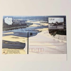 Fi 1599 całostka pocztowa Cp. Drogi wodne w Polsce